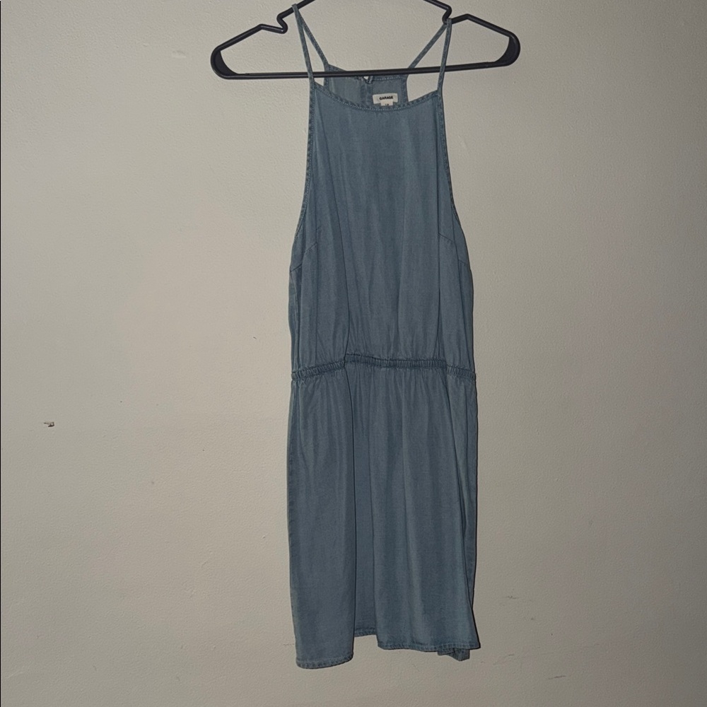 Garage Blue Sleeveless Dress